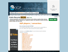 Tablet Screenshot of 3gp.com